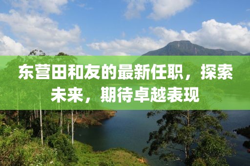 東營田和友的最新任職，探索未來，期待卓越表現(xiàn)