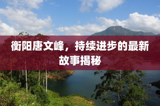 衡陽唐文峰，持續(xù)進(jìn)步的最新故事揭秘