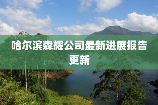 哈爾濱森耀公司最新進(jìn)展報(bào)告更新