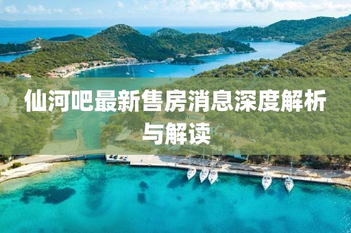 仙河吧最新售房消息深度解析與解讀