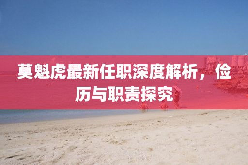 莫魁虎最新任職深度解析，儉歷與職責探究