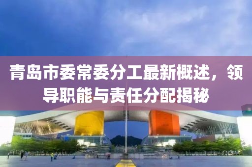 青島市委常委分工最新概述，領(lǐng)導(dǎo)職能與責(zé)任分配揭秘