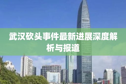 武漢砍頭事件最新進(jìn)展深度解析與報(bào)道