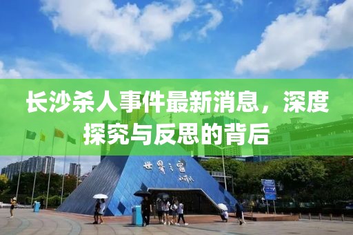 長(zhǎng)沙殺人事件最新消息，深度探究與反思的背后