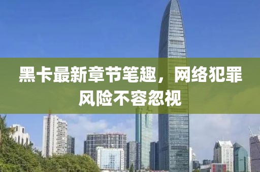 黑卡最新章節(jié)筆趣，網(wǎng)絡(luò)犯罪風(fēng)險(xiǎn)不容忽視