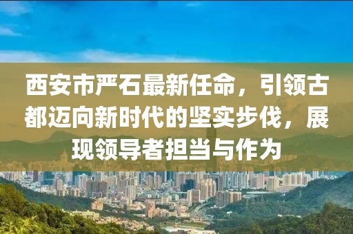 西安市嚴(yán)石最新任命，引領(lǐng)古都邁向新時(shí)代的堅(jiān)實(shí)步伐，展現(xiàn)領(lǐng)導(dǎo)者擔(dān)當(dāng)與作為