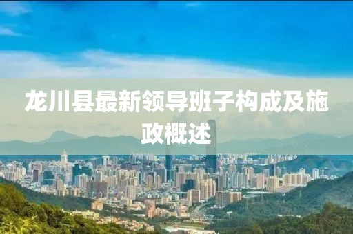 龍川縣最新領導班子構成及施政概述