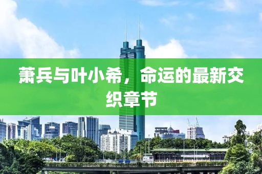 蕭兵與葉小希，命運的最新交織章節(jié)