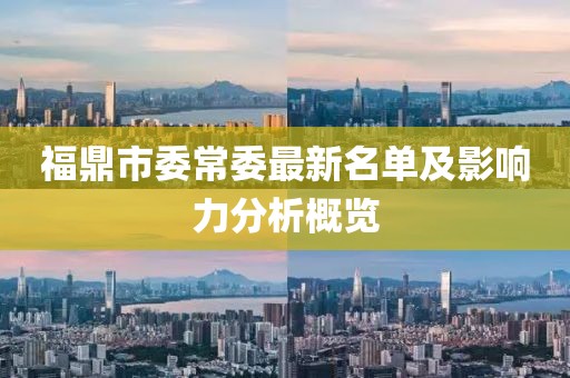 福鼎市委常委最新名單及影響力分析概覽