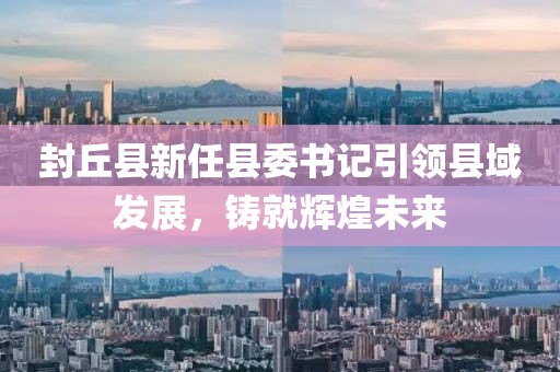 封丘縣新任縣委書記引領(lǐng)縣域發(fā)展，鑄就輝煌未來
