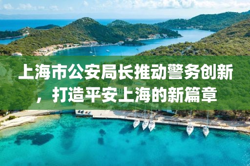 上海市公安局長推動警務創(chuàng)新，打造平安上海的新篇章