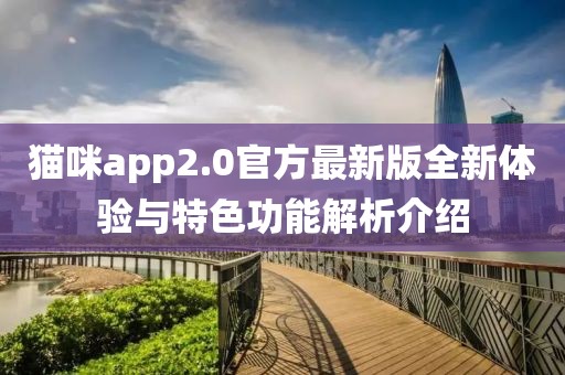 貓咪app2.0官方最新版全新體驗(yàn)與特色功能解析介紹