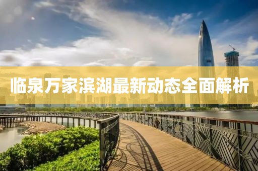 臨泉萬家濱湖最新動(dòng)態(tài)全面解析