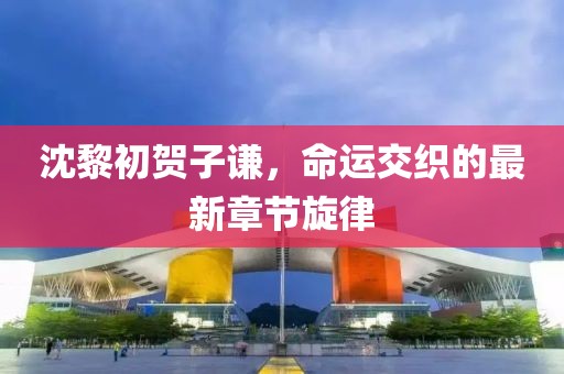 沈黎初賀子謙，命運交織的最新章節(jié)旋律