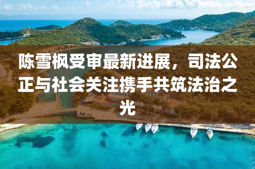 陳雪楓受審最新進展，司法公正與社會關注攜手共筑法治之光
