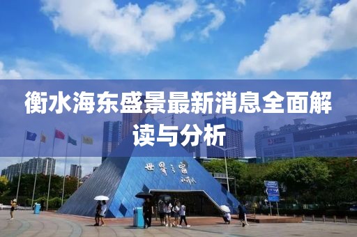 衡水海東盛景最新消息全面解讀與分析