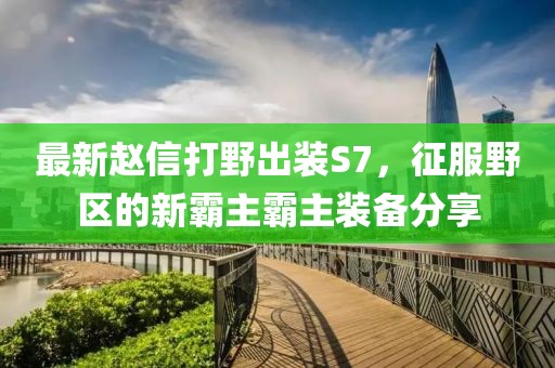 最新趙信打野出裝S7，征服野區(qū)的新霸主霸主裝備分享