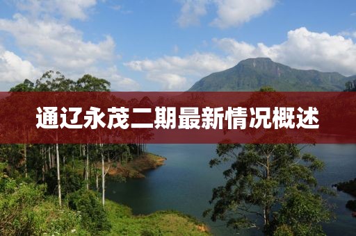 通遼永茂二期最新情況概述