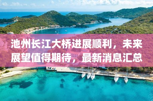 池州長(zhǎng)江大橋進(jìn)展順利，未來(lái)展望值得期待，最新消息匯總