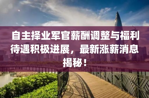 自主擇業(yè)軍官薪酬調(diào)整與福利待遇積極進(jìn)展，最新漲薪消息揭秘！