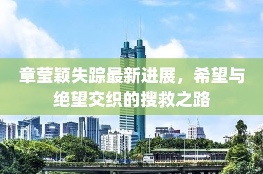 章瑩穎失蹤最新進(jìn)展，希望與絕望交織的搜救之路