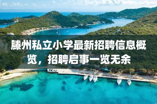 滕州私立小學(xué)最新招聘信息概覽，招聘啟事一覽無(wú)余