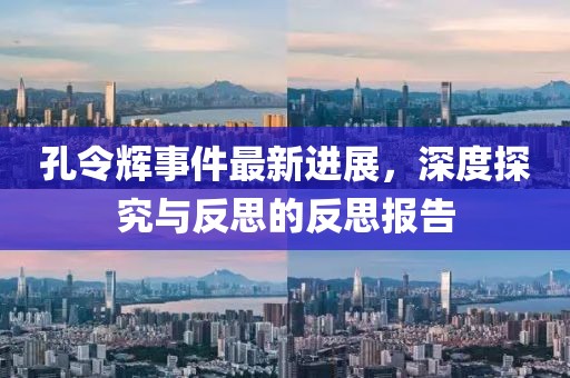 孔令輝事件最新進展，深度探究與反思的反思報告