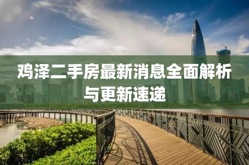 雞澤二手房最新消息全面解析與更新速遞