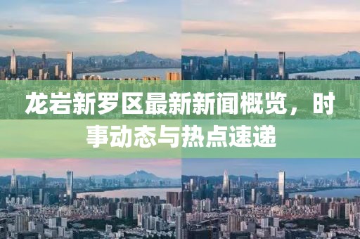 龍巖新羅區(qū)最新新聞概覽，時事動態(tài)與熱點速遞
