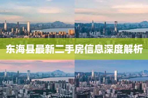 東?？h最新二手房信息深度解析