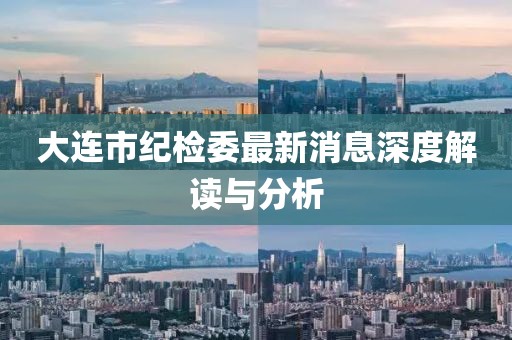 大連市紀(jì)檢委最新消息深度解讀與分析