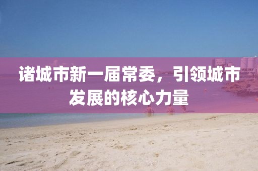 諸城市新一屆常委，引領(lǐng)城市發(fā)展的核心力量