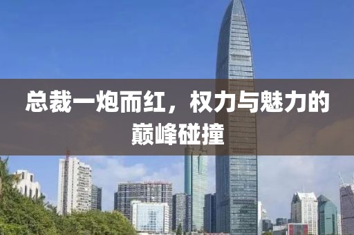 總裁一炮而紅，權(quán)力與魅力的巔峰碰撞