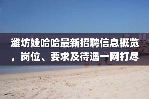 濰坊娃哈哈最新招聘信息概覽，崗位、要求及待遇一網(wǎng)打盡