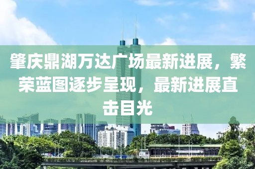 肇慶鼎湖萬達(dá)廣場(chǎng)最新進(jìn)展，繁榮藍(lán)圖逐步呈現(xiàn)，最新進(jìn)展直擊目光