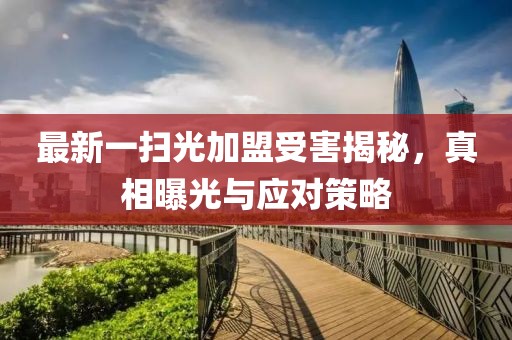 最新一掃光加盟受害揭秘，真相曝光與應(yīng)對(duì)策略