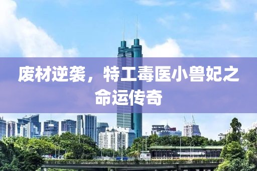 廢材逆襲，特工毒醫(yī)小獸妃之命運傳奇