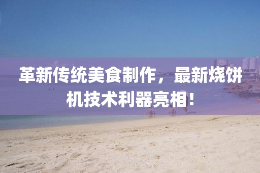 革新傳統(tǒng)美食制作，最新燒餅機(jī)技術(shù)利器亮相！