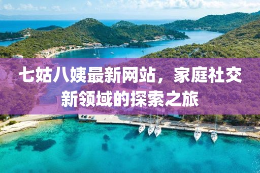 七姑八姨最新網(wǎng)站，家庭社交新領(lǐng)域的探索之旅