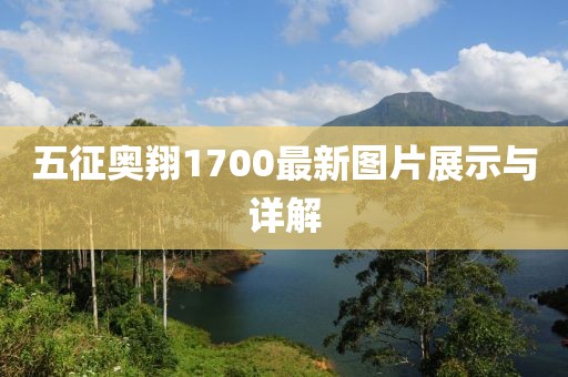 五征奧翔1700最新圖片展示與詳解