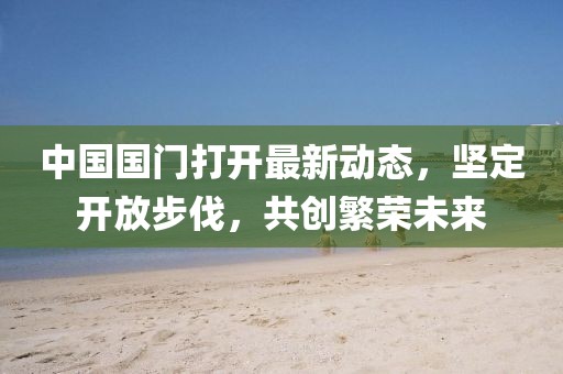 中國國門打開最新動態(tài)，堅定開放步伐，共創(chuàng)繁榮未來