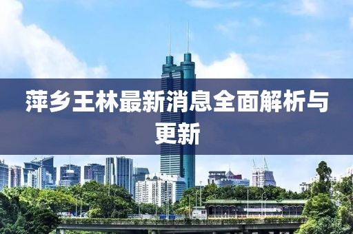 萍鄉(xiāng)王林最新消息全面解析與更新