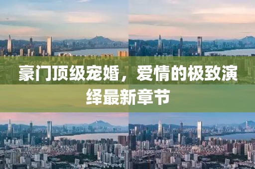 豪門頂級(jí)寵婚，愛情的極致演繹最新章節(jié)