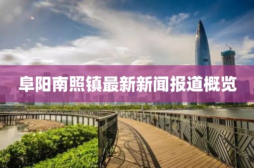 阜陽南照鎮(zhèn)最新新聞報道概覽