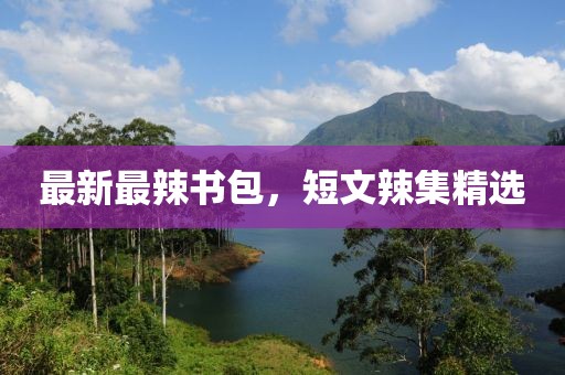 最新最辣書包，短文辣集精選