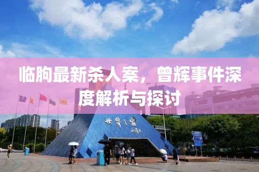 臨朐最新殺人案，曾輝事件深度解析與探討
