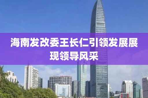 海南發(fā)改委王長(zhǎng)仁引領(lǐng)發(fā)展展現(xiàn)領(lǐng)導(dǎo)風(fēng)采