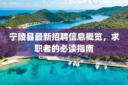 寧陵縣最新招聘信息概覽，求職者的必讀指南