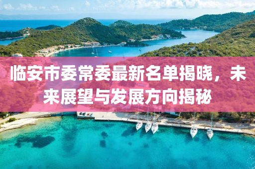 臨安市委常委最新名單揭曉，未來展望與發(fā)展方向揭秘