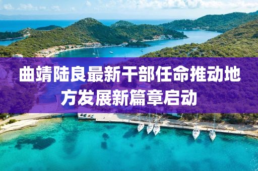 曲靖陸良最新干部任命推動(dòng)地方發(fā)展新篇章啟動(dòng)